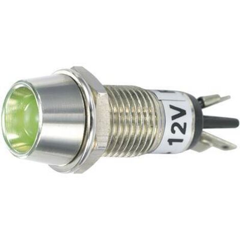 TRU COMPONENTS TC-R9-115L 12 V vert Voyant de signalisation LED vert 12 V/DC S640341