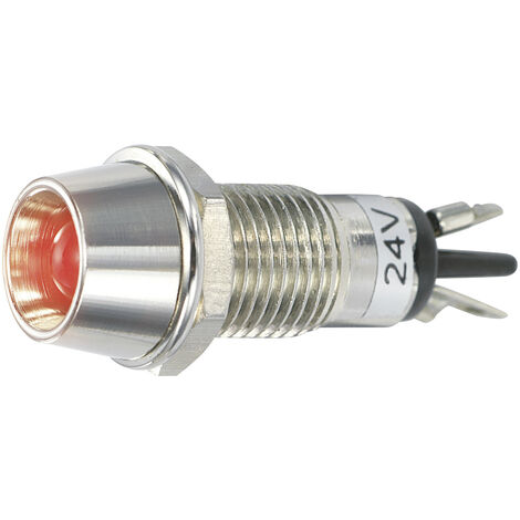 TRU COMPONENTS TC-R9-115L 24 V RED LED-Signalleuchte Rot   24 V/DC