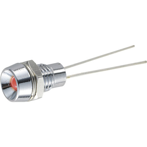 TRU COMPONENTS TC-R9-1612, RED LED-Signalleuchte Rot    Rote Streuscheibe  20 mA