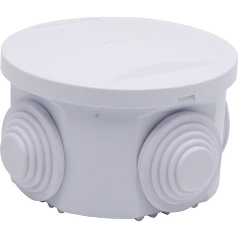 TRU COMPONENTS TC-RA 50x50 TC-10239028 Installations-Gehäuse ABS Kunststoff  Weiß 1 St.