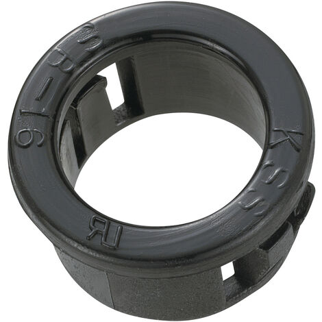 TRU COMPONENTS TC-SBR16203 Kabeldurchführung   Klemm-Ø (max.) 12.7 mm Plattenstärke (max.) 3.2 mm Po