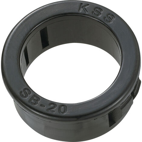 TRU COMPONENTS TC-SBR20203 Kabeldurchführung   Klemm-Ø (max.) 15.9 mm Plattenstärke (max.) 3.2 mm Po