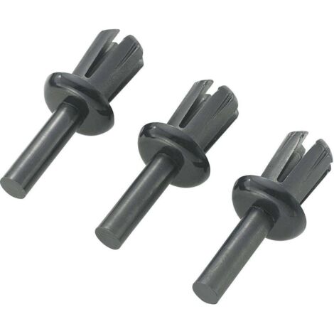 TRU COMPONENTS TC-SRR-0612K203 TC-10820828 Rivet à expansion Ø du trou 6.2 mm noir 1000 pc(s)
