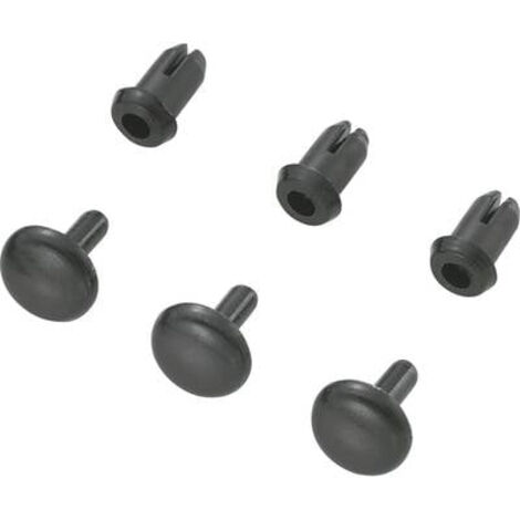TRU COMPONENTS TC-SRR-355K203 RIVET À EXPANSION Ø DU TROU 3 MM NOIR 1000 PC(S) TC-10820808