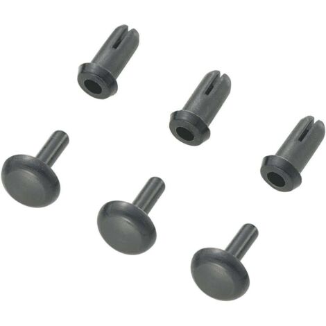 TRU COMPONENTS TC-SRR-365K203 TC-10820812 Rivet à expansion Ø du trou 3 mm noir 1000 pc(s) D735722