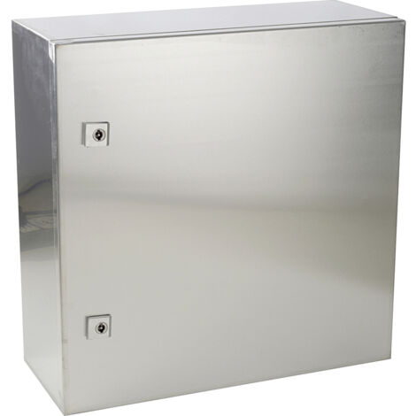 TRU COMPONENTS TC-SS505020 Schaltschrank 500 x 500 x 200 Edelstahl Lichtgrau 1 St.
