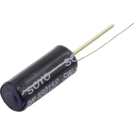 TRU COMPONENTS TC-SW-18015P Capteur de vibration Plage de mesure: 360 ° (max) picots à souder X788221