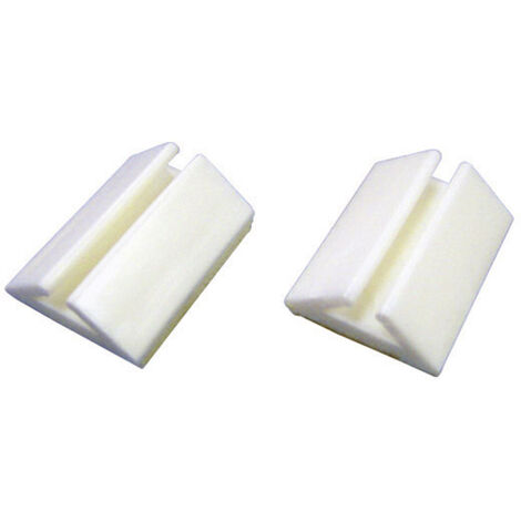TRU COMPONENTS TC-VC2203 Befestigungssockel selbstklebend 1593019 Bündel-Ø-Bereich 2.50 mm (max)   N