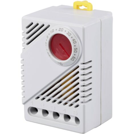 TRU COMPONENTS Thermostat d'armoire de distribution TC-NTL76-M01 (L x l x H) 64.5 x 42.5 x 38 mm 1 pc(s) Q053943