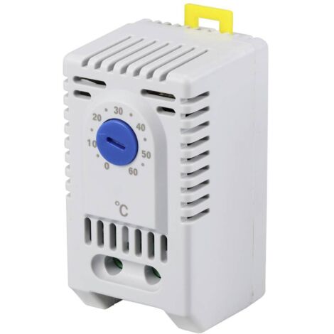 TRU COMPONENTS Thermostat d'armoire TC-NT32-F NO 1 NO (T) (L x l x H) 60 x 33 x 43 mm 1 pc(s)