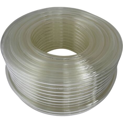 TRU COMPONENTS Tuyau d'air comprimé TC-12832952 PU4X2.5 Transparent Polyuréthane transparent Ø intérieur: 2.5 mm 10 bar 100 m A765263