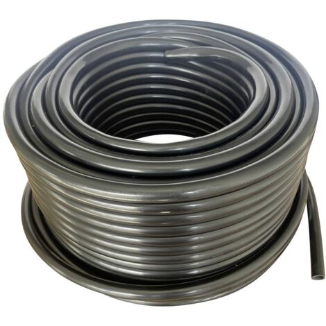 TRU COMPONENTS Tuyau d'air comprimé TC-12832964 PU8X5 Black Polyuréthane noir Diamètre intérieur: 5 mm 10 bar 100 m