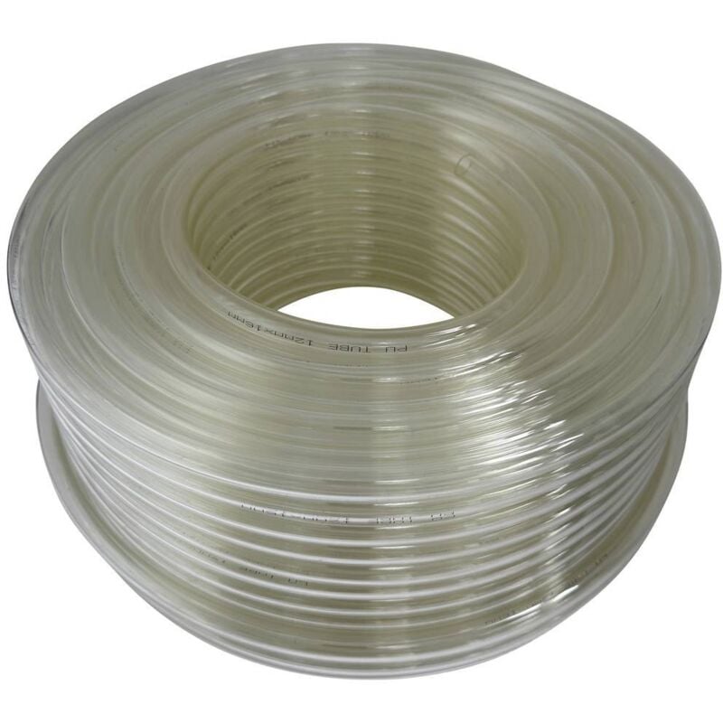 Tru Components - Tuyau d'air comprimé TC-12832976 PU4X5.5 Transparent Polyuréthane transparent ø intérieur: 5.5 mm 10 bar