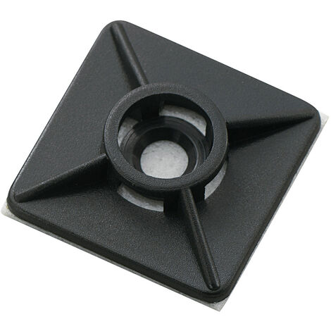 TRU COMPONENTS WCA26RBK Befestigungssockel  541541 Bündel-Ø-Bereich 4.80 mm (max)  4fach einfädeln S