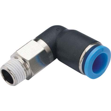 TRU COMPONENTS Winkelverbinder GPL6-02    Rohr-Ø: 6 mm  Gewinde-Maß: R1/4 1 St.