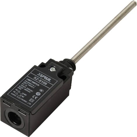 TRU COMPONENTS XZ-9/109 Interrupteur de fin de course 250 V/AC 10 A tige à ressort à rappel IP65 1 pc(s) S805311
