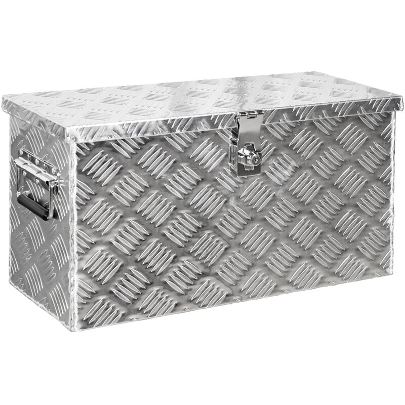 Truck Box Caisse de Transport Remorque Boîte à Outils Chequer Plaque en Alu D040 Trucky