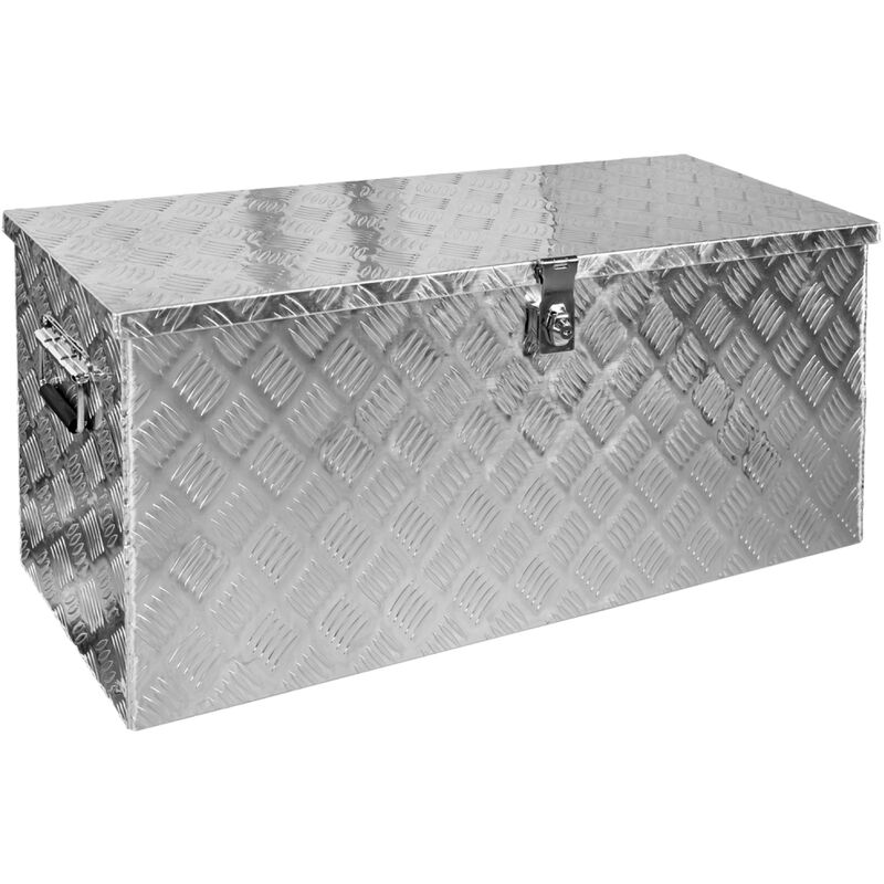 Truck Box Caisse de Transport Remorque Boîte à Outils Chequer Plaque en Alu D120 Trucky