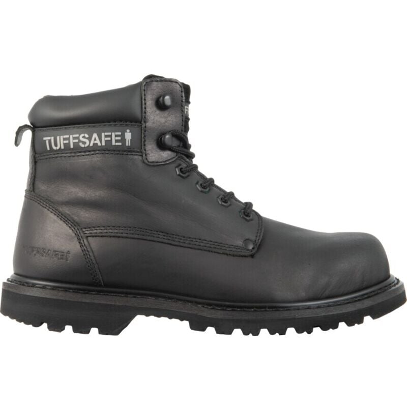 Tuffsafe Trucker Boot Black S1P SR C Size 13