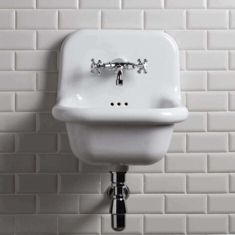 TRUE COLORS - LAVABO RETRO - Lavabi - Bianco - 42x42x46CM