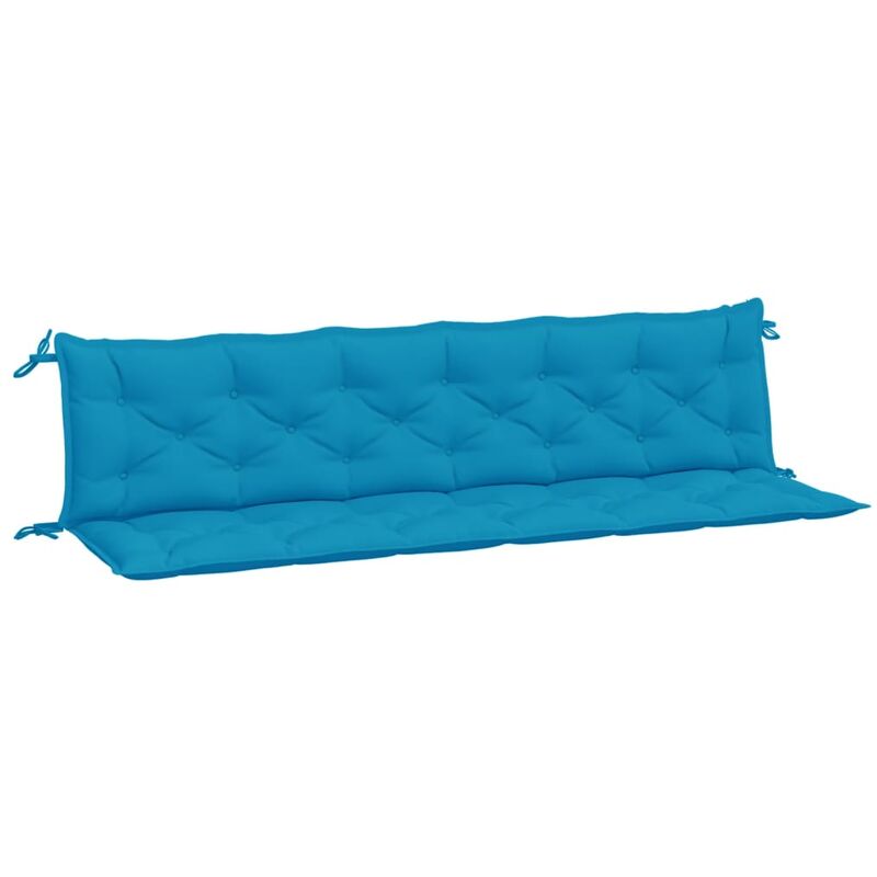 Coussin de balancelle Bleu clair 200 cm Tissu