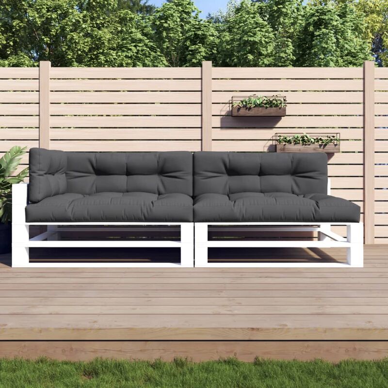 Coussins de canapé palette 5 pcs Anthracite