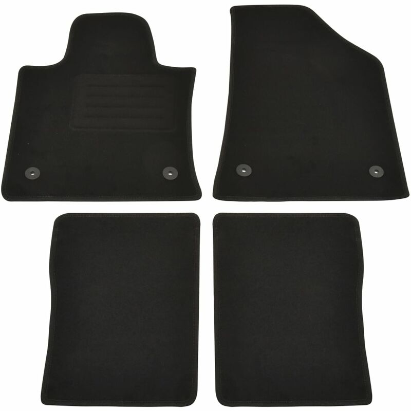 Ensemble de tapis d'auto 4 pcs pour Ssang Yong Korando