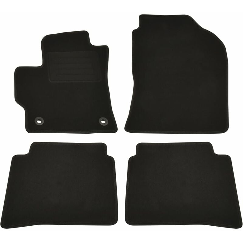 Ensemble de tapis d'auto 4 pcs pour Toyota Corolla Hybride