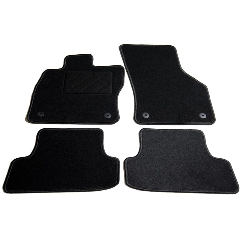 Ensemble de tapis de voiture 4 pcs pour Audi A3