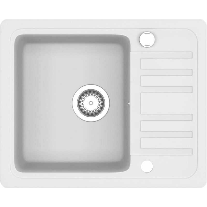 Évier de cuisine Granit Blanc