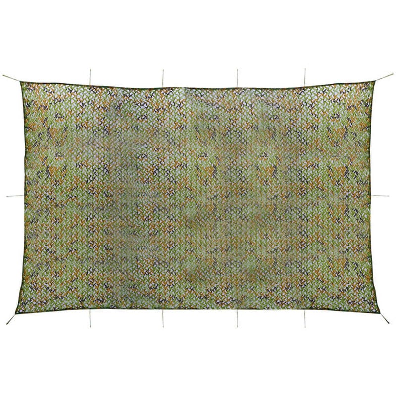 Filet de camouflage avec sac de rangement 4 x 6 m