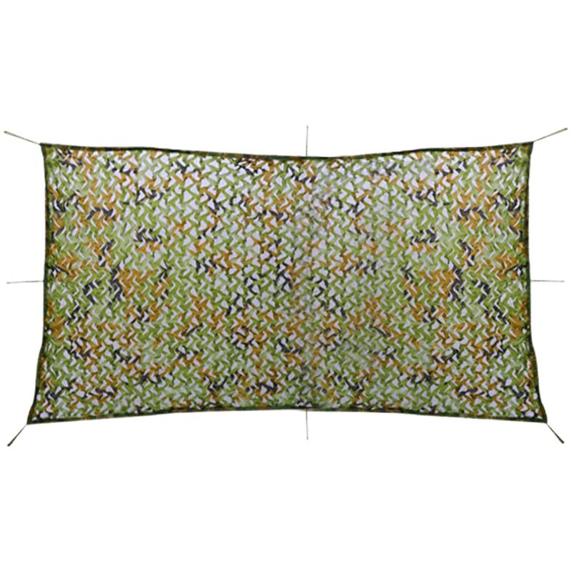 Filet de camouflage avec sac de rangement 4 x 8 m