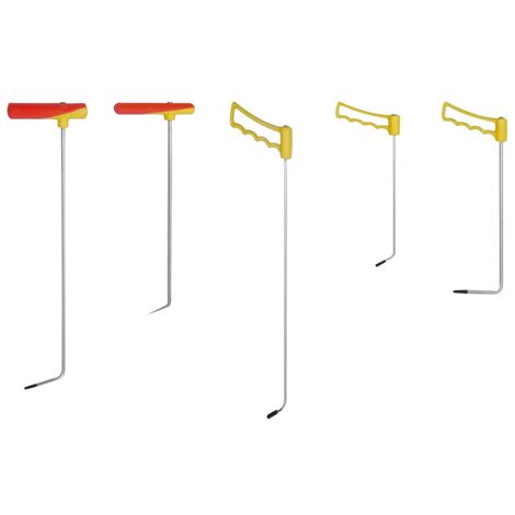 True Deal Kit de débosselage sans peinture 5 pcs Acier à ressorts