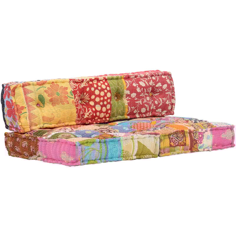 Pouf Patchwork Tissu - True Deal