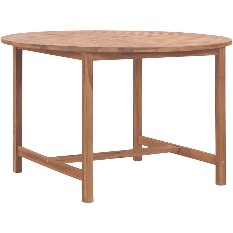 Table de jardin 120x76 cm Bois de teck solide