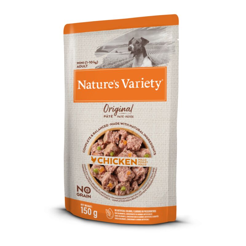 

Nature Variety Paté Perro Mini Pollo 150Gr