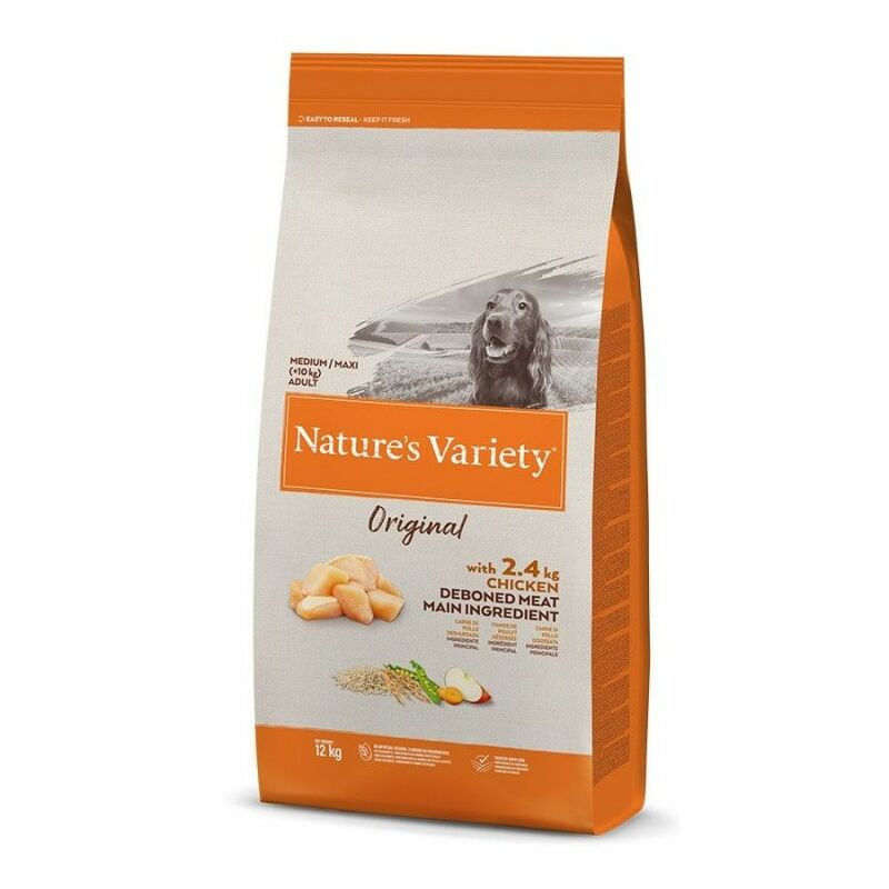 

pienso para perro ORIGINAL medium con pollo 12 kg - Natures Variety