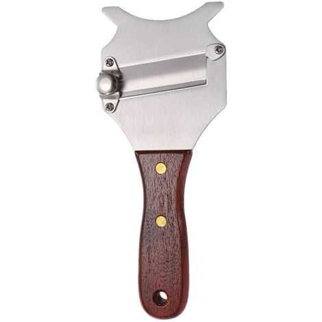 Trüffelhobel,Trüffelreibe Edelstahl Trüffelreibe Käsehobel Testsieger,Gemüsehobel Edelstahl Chips Knoblauch Käsereibe,Gourmethobel Käsemesser Cheese Slicer Käseschneider Trüffelhobel Holzgriff