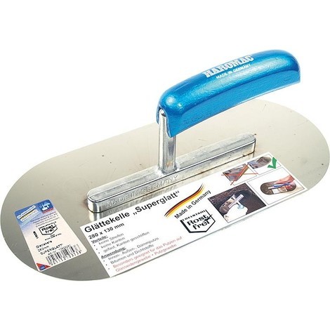 Truelle à lisser "SUPERLISSE" 280 mm Harmoac, 130x0,7 mm avec radius, anti-rouille