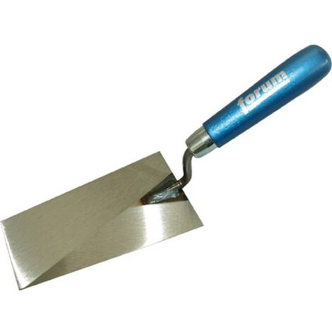 Truelle bernoise, lame et queue en acier, Dimensions : 120 mm