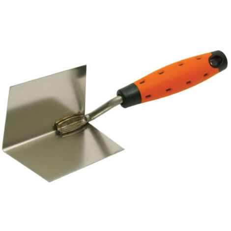 Truelle d’Angle Intérieur INOX – 75 x 110 mm, Épaisseur 0,7 mm