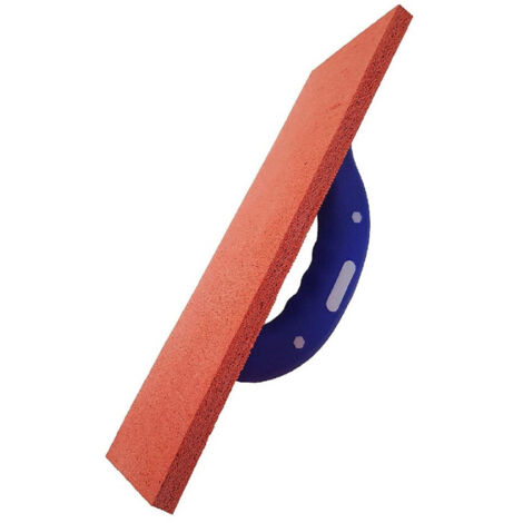 Truelle En Caoutchouc, Manche En éponge, 30 X 10 Cm, Pour Plâtrier, Maçon