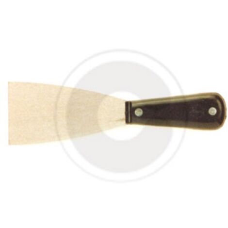 truelle flexible avec manche en plastique noir Outils de construction de mastic de 120 mm
