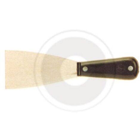 truelle flexible avec manche en plastique noir outils de construction de mastic de 80 mm
