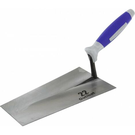Truelle Italienne Bi-matière Carrée Acier  22