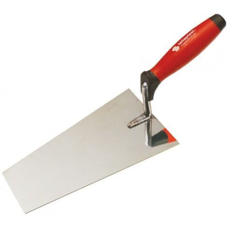 TRUELLE LISSEUSE INOX BOUT CARRE 20CM MANCHE BI-MATIERE GAMME OUTILS DE FAÇADIERS - TALIAPLAST