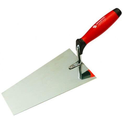 TRUELLE LISSEUSE INOX BOUT CARRE 22CM MANCHE BI-MATIERE GAMME OUTILS DE FAÇADIERS - TALIAPLAST