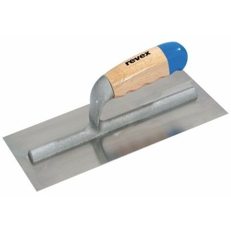 Truelle Platoir Italien Inox Poignee Bois 280x120