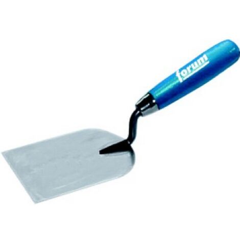 Truelle plâtrier, lame et queue en acier inoxydable, Dimensions : 60 mm