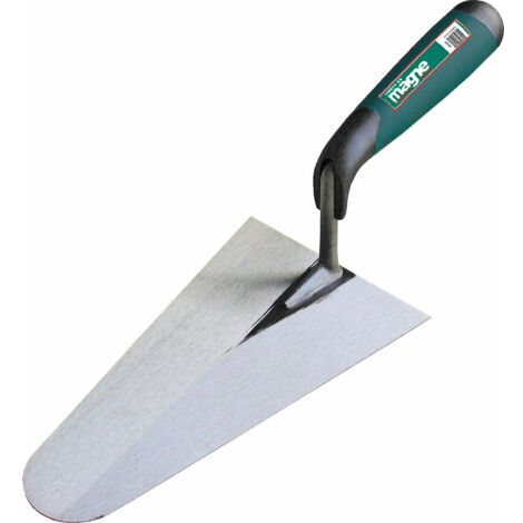 TRUELLE RONDE 24CM EN ACIER AVEC MANCHE ERGONOMIQUE FORGES DE MAGNE - 370124